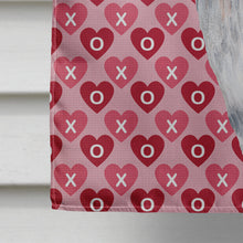 Load image into Gallery viewer, Beagle Hearts Love and Valentine's Day Portrait Flag Canvas House Size