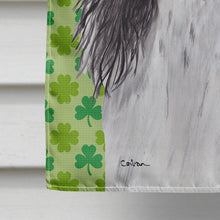 Load image into Gallery viewer, Springer Spaniel St. Patrick's Day Shamrock Portrait Flag Canvas House Size
