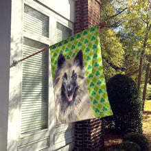 Load image into Gallery viewer, Belgian Tervuren St. Patrick's Day Shamrock Portrait Flag Canvas House Size