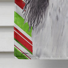 Load image into Gallery viewer, Springer Spaniel Candy Cane Holiday Christmas Flag Canvas House Size