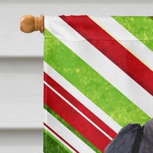 Load image into Gallery viewer, Labrador Candy Cane Holiday Christmas Flag Canvas House Size