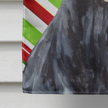 Load image into Gallery viewer, Doberman Candy Cane Holiday Christmas Flag Canvas House Size