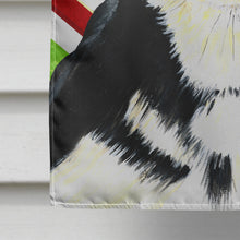 Load image into Gallery viewer, Chihuahua Candy Cane Holiday Christmas Flag Canvas House Size