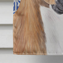 Load image into Gallery viewer, Boxer Winter Snowflakes Holiday Flag Canvas House Size