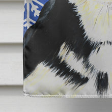 Load image into Gallery viewer, Chihuahua Winter Snowflakes Holiday Flag Canvas House Size