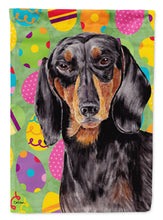 Load image into Gallery viewer, Dachshund Easter Eggtravaganza Flag Canvas House Size