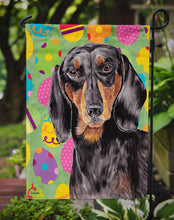 Load image into Gallery viewer, Dachshund Easter Eggtravaganza Garden Flag - Outdoor Decorative Yard Flag