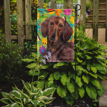 Load image into Gallery viewer, Dachshund Easter Eggtravaganza Garden Flag - Outdoor Decorative Yard Flag