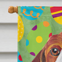 Load image into Gallery viewer, Beagle Easter Eggtravaganza Flag Canvas House Size