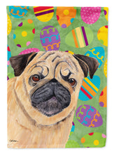 Load image into Gallery viewer, Pug Easter Eggtravaganza Garden Flag - Outdoor Decorative Yard Flag