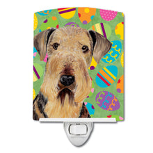 Load image into Gallery viewer, Airedale Easter Eggtravaganza Ceramic Night Light SC9453CNL