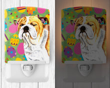 Load image into Gallery viewer, Bulldog English Easter Eggtravaganza Ceramic Night Light SC9454CNL