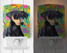 Load image into Gallery viewer, Doberman Easter Eggtravaganza Ceramic Night Light SC9457CNL