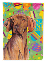 Load image into Gallery viewer, Vizsla Easter Eggtravaganza Flag Canvas House Size