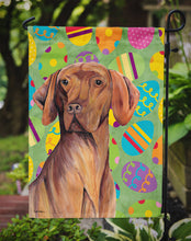 Load image into Gallery viewer, Vizsla Easter Eggtravaganza Garden Flag - Outdoor Decorative Yard Flag