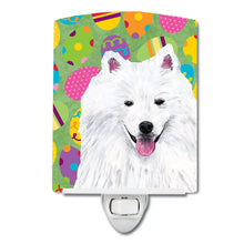 Load image into Gallery viewer, American Eskimo Easter Eggtravaganza Ceramic Night Light SC9459CNL