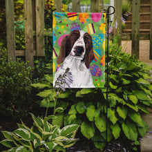 Load image into Gallery viewer, Welsh Springer Spaniel Easter Eggtravaganza Garden Flag - Outdoor Decorative Yard Flag