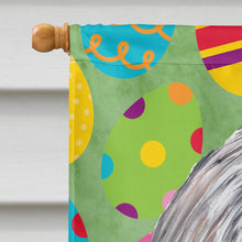 Load image into Gallery viewer, Shih Tzu Easter Eggtravaganza Flag Canvas House Size