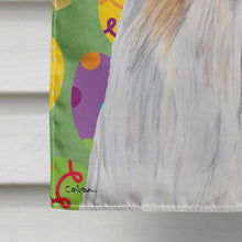 Load image into Gallery viewer, Shih Tzu Easter Eggtravaganza Flag Canvas House Size