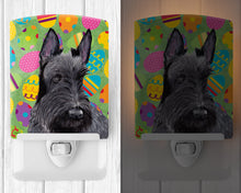 Load image into Gallery viewer, Scottish Terrier Easter Eggtravaganza Ceramic Night Light SC9466CNL