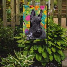 Load image into Gallery viewer, Scottish Terrier Easter Eggtravaganza Garden Flag - Outdoor Decorative Yard Flag