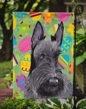 Load image into Gallery viewer, Scottish Terrier Easter Eggtravaganza Garden Flag - Outdoor Decorative Yard Flag