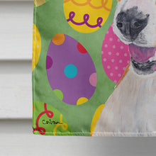 Load image into Gallery viewer, Basenji Easter Eggtravaganza Flag Canvas House Size