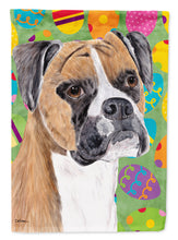 Load image into Gallery viewer, Boxer Easter Eggtravaganza Flag Canvas House Size