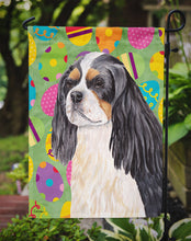 Load image into Gallery viewer, Cavalier Spaniel Easter Eggtravaganza Garden Flag - Outdoor Decorative Yard Flag