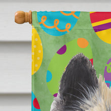 Load image into Gallery viewer, Belgian Tervuren Easter Eggtravaganza Flag Canvas House Size