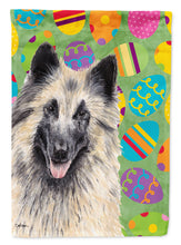 Load image into Gallery viewer, Belgian Tervuren Easter Eggtravaganza Flag Canvas House Size