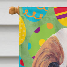Load image into Gallery viewer, Cavalier Spaniel Easter Eggtravaganza Flag Canvas House Size