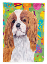 Load image into Gallery viewer, Cavalier Spaniel Easter Eggtravaganza Flag Canvas House Size