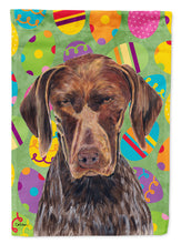 Load image into Gallery viewer, German Shorthaired Pointer Easter Eggtravaganza Flag Canvas House Size