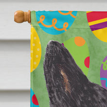 Load image into Gallery viewer, Australian Cattle Dog Easter Eggtravaganza Flag Canvas House Size