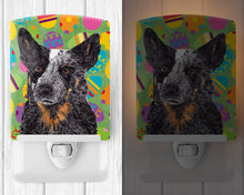 Load image into Gallery viewer, Australian Cattle Dog Easter Eggtravaganza Ceramic Night Light SC9476CNL