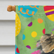Load image into Gallery viewer, Australian Shepherd Easter Eggtravaganza Flag Canvas House Size