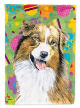 Load image into Gallery viewer, Australian Shepherd Easter Eggtravaganza Garden Flag - Outdoor Decorative Yard Flag