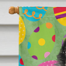 Load image into Gallery viewer, Belgian Sheepdog Easter Eggtravaganza Flag Canvas House Size