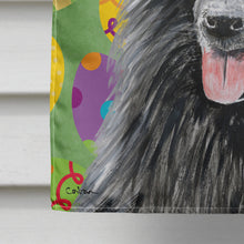 Load image into Gallery viewer, Belgian Sheepdog Easter Eggtravaganza Flag Canvas House Size