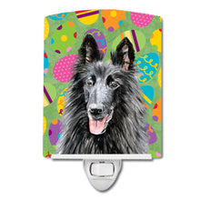 Load image into Gallery viewer, Belgian Sheepdog Easter Eggtravaganza Ceramic Night Light SC9478CNL