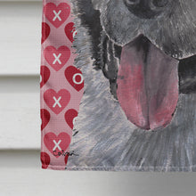 Load image into Gallery viewer, Akita Hearts Love and Valentine's Day Flag Canvas House Size SC9484CHF