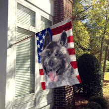 Load image into Gallery viewer, Akita USA Patriotic American Flag Flag Canvas House Size SC9487CHF