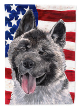 Load image into Gallery viewer, Akita USA Patriotic American Flag Garden Flag - Outdoor Decorative Yard Flag SC9487GF