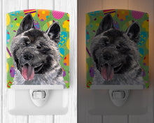Load image into Gallery viewer, Akita Easter Eggtravaganza Ceramic Night Light SC9488CNL