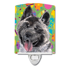 Load image into Gallery viewer, Akita Easter Eggtravaganza Ceramic Night Light SC9488CNL