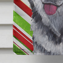 Load image into Gallery viewer, Alaskan Malamute Candy Cane Holiday Christmas Flag Canvas House Size SC9490CHF
