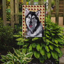 Load image into Gallery viewer, Alaskan Malamute Fall Leaves Garden Flag – Decorative Outdoor Yard Flag SC9495GF