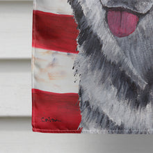 Load image into Gallery viewer, Alaskan Malamute USA Patriotic American Flag Flag Canvas House Size SC9497CHF