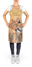 Load image into Gallery viewer, Afghan Hound Apron – Artist-Designed Kitchen, BBQ &amp; Craft Apron